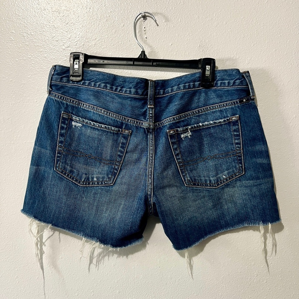 Lucky Brand 'The Cut Off' Paisley Patch Denim Short - Size 8/29 (fits like 34") - Picture 6 of 12